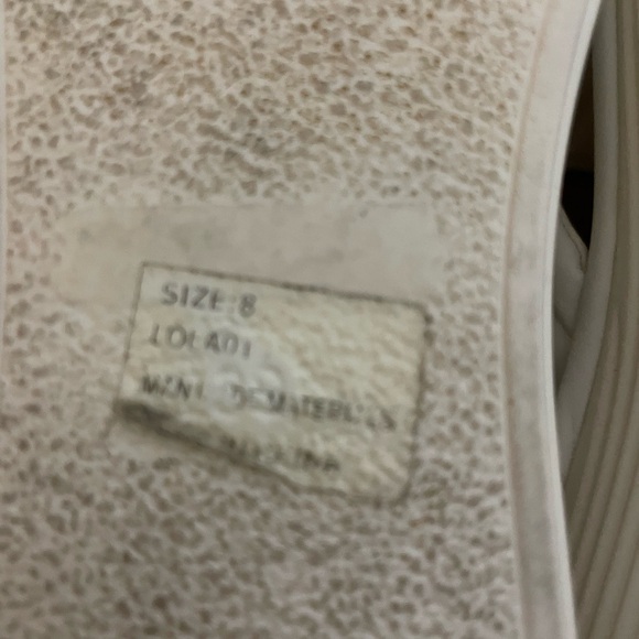 BERNESS White Platform Flip Flops - Picture 5 of 5